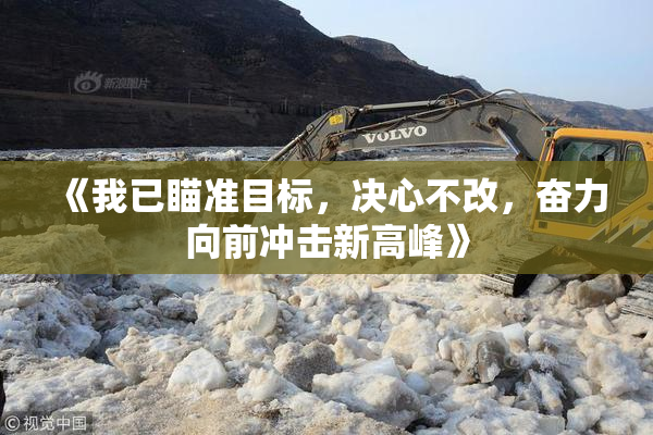 《我已瞄准目标，决心不改，奋力向前冲击新高峰》