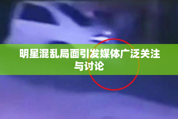 明星混乱局面引发媒体广泛关注与讨论