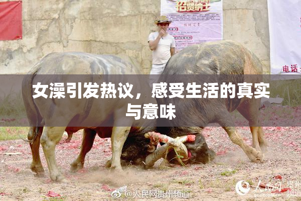 女澡引发热议，感受生活的真实与意味