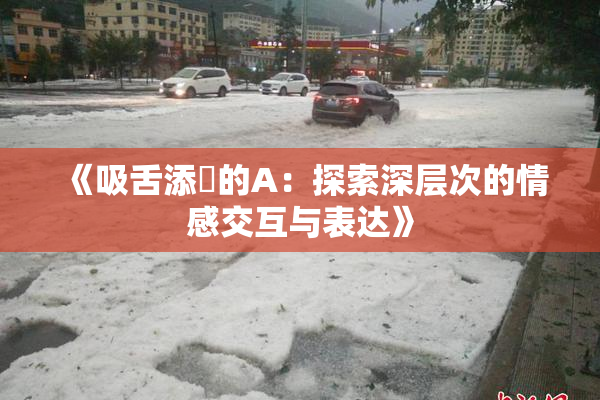 《吸舌添泬的A：探索深层次的情感交互与表达》