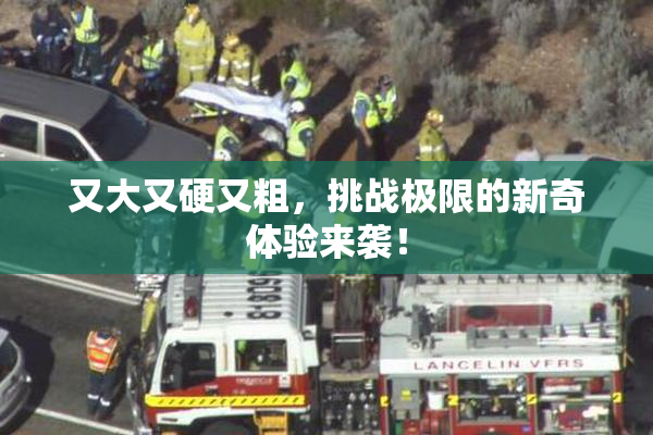 又大又硬又粗，挑战极限的新奇体验来袭！