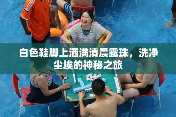 白色鞋脚上洒满清晨露珠，洗净尘埃的神秘之旅
