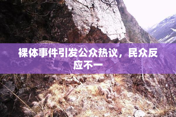 裸体事件引发公众热议，民众反应不一