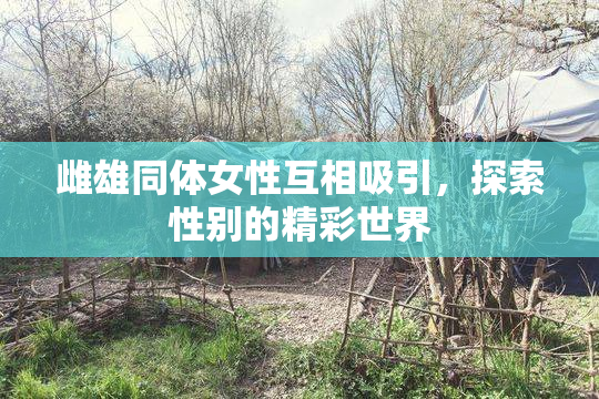 雌雄同体女性互相吸引，探索性别的精彩世界