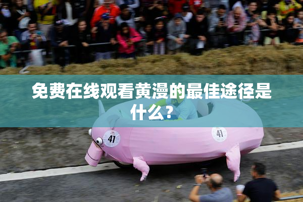 免费在线观看黄漫的最佳途径是什么？