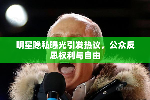明星隐私曝光引发热议，公众反思权利与自由