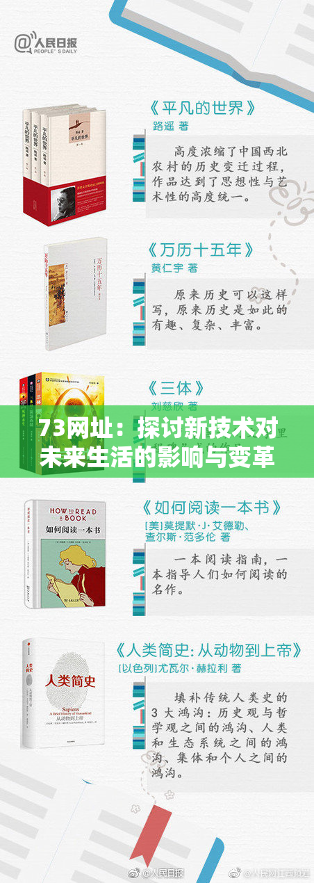 73网址：探讨新技术对未来生活的影响与变革