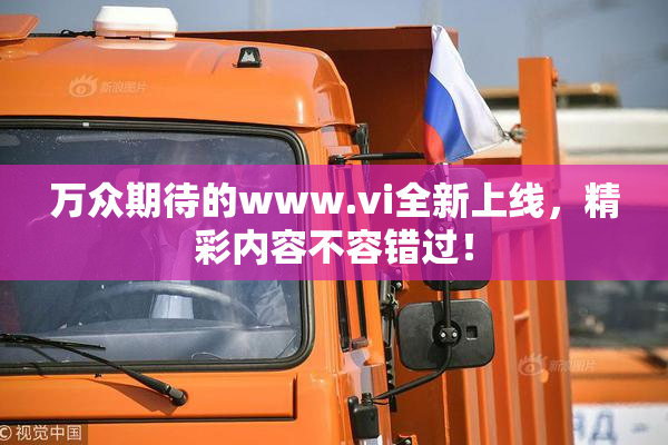 万众期待的www.vi全新上线，精彩内容不容错过！