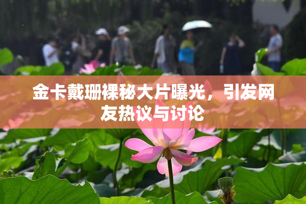 金卡戴珊裸秘大片曝光，引发网友热议与讨论