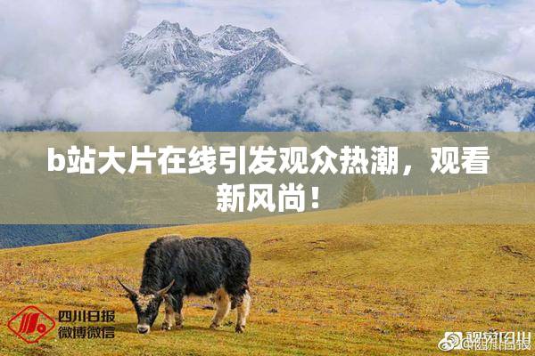 b站大片在线引发观众热潮，观看新风尚！