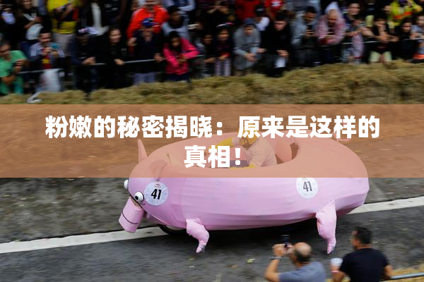粉嫩的秘密揭晓：原来是这样的真相！