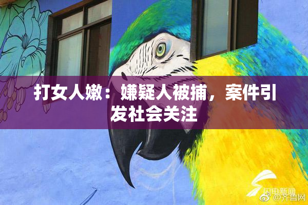 打女人嫩：嫌疑人被捕，案件引发社会关注