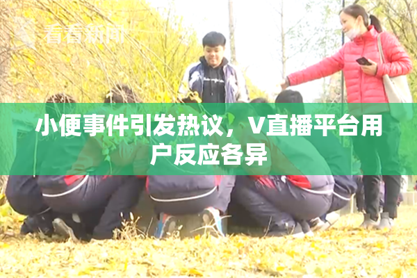 小便事件引发热议，V直播平台用户反应各异