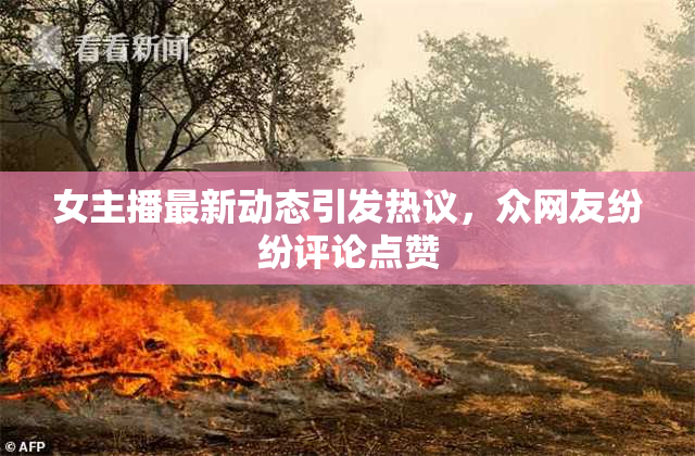 女主播最新动态引发热议，众网友纷纷评论点赞