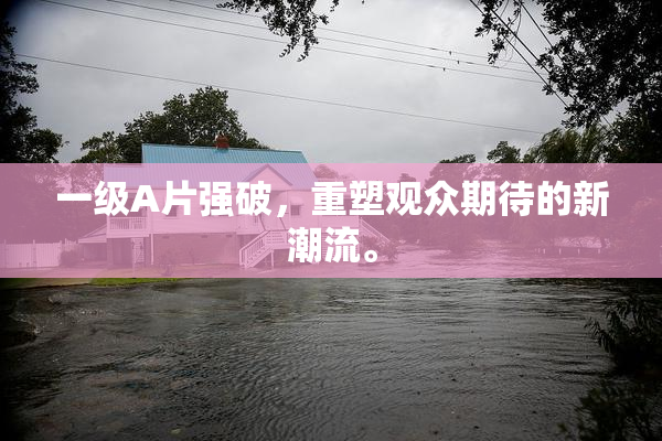 一级A片强破，重塑观众期待的新潮流。