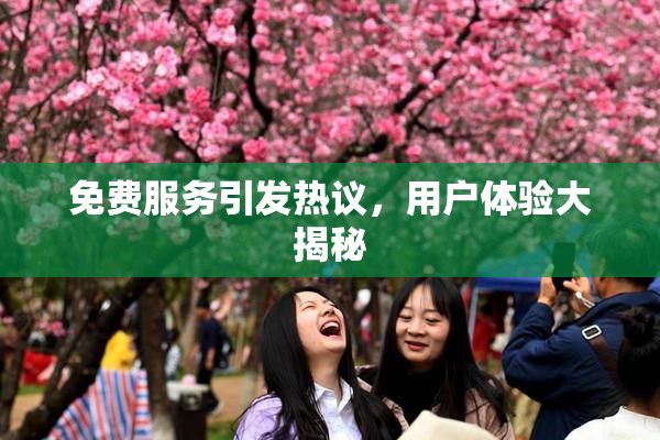 免费服务引发热议，用户体验大揭秘
