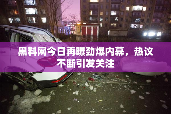 黑料网今日再曝劲爆内幕，热议不断引发关注