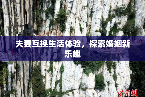 夫妻互换生活体验，探索婚姻新乐趣