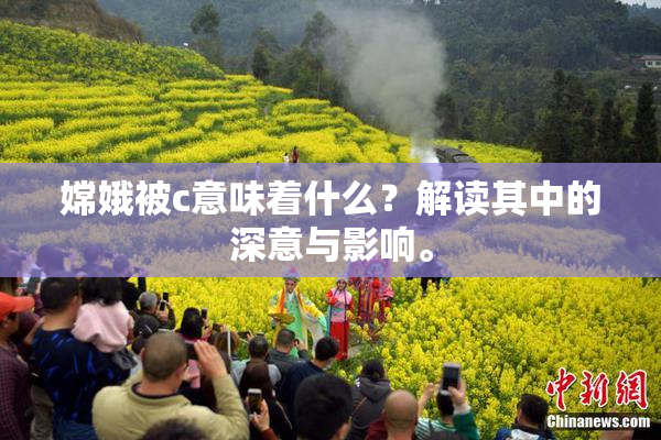 嫦娥被c意味着什么？解读其中的深意与影响。