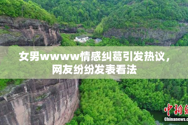 女男wwww情感纠葛引发热议，网友纷纷发表看法