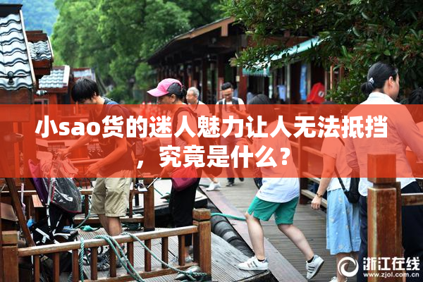 小sao货的迷人魅力让人无法抵挡，究竟是什么？