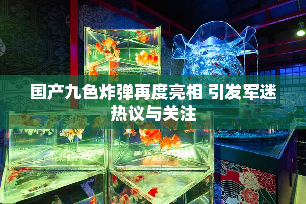 国产九色炸弹再度亮相 引发军迷热议与关注