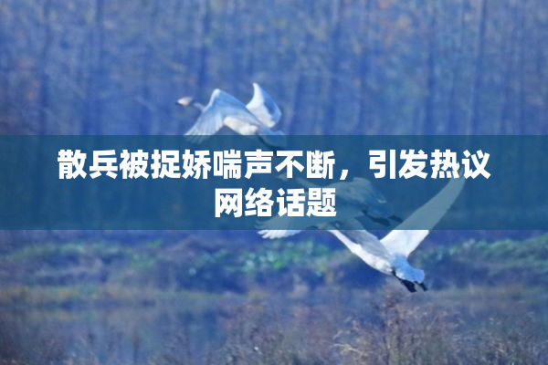 散兵被捉娇喘声不断，引发热议网络话题