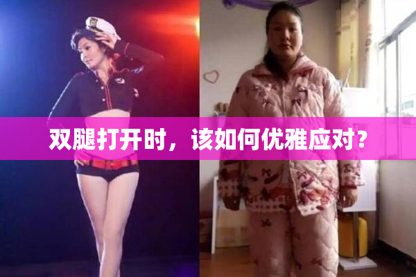 双腿打开时，该如何优雅应对？