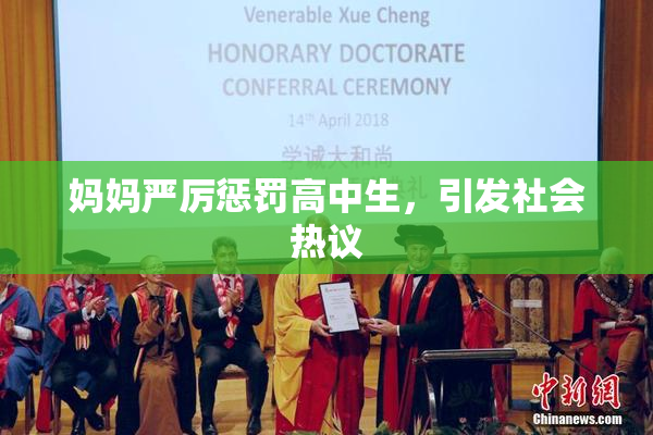 妈妈严厉惩罚高中生，引发社会热议