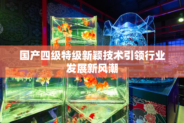 国产四级特级新颖技术引领行业发展新风潮