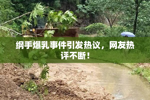 纲手爆乳事件引发热议，网友热评不断！