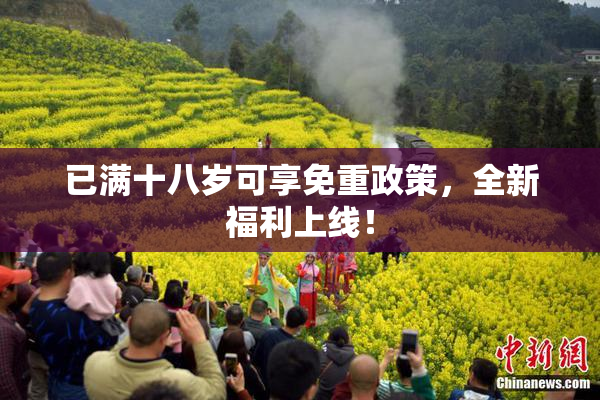 已满十八岁可享免重政策，全新福利上线！