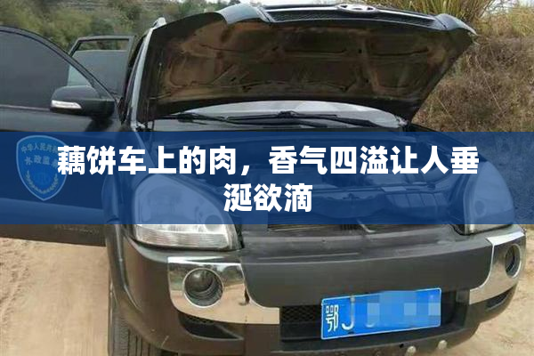 藕饼车上的肉，香气四溢让人垂涎欲滴