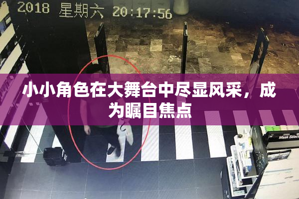 小小角色在大舞台中尽显风采，成为瞩目焦点