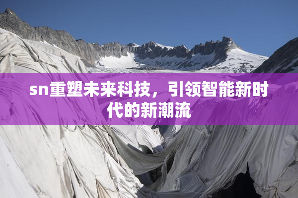 sn重塑未来科技，引领智能新时代的新潮流