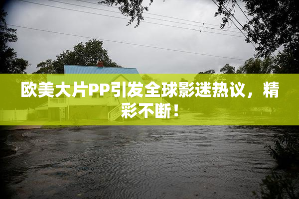 欧美大片PP引发全球影迷热议，精彩不断！