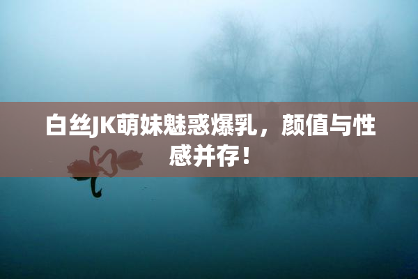 白丝JK萌妹魅惑爆乳，颜值与性感并存！