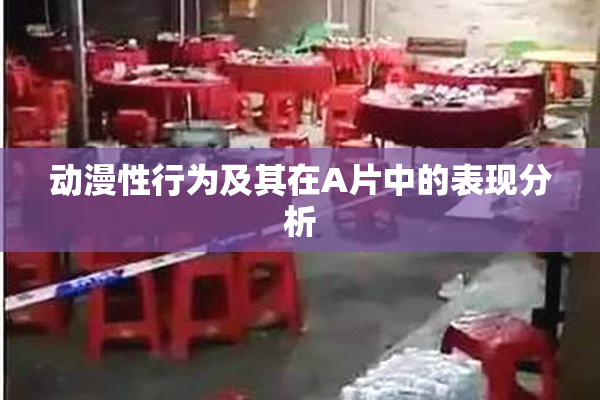 动漫性行为及其在A片中的表现分析