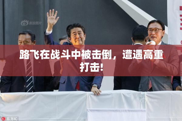 路飞在战斗中被击倒，遭遇高重打击!