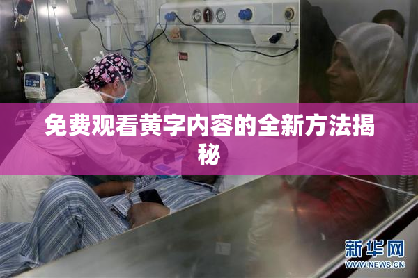 免费观看黄字内容的全新方法揭秘