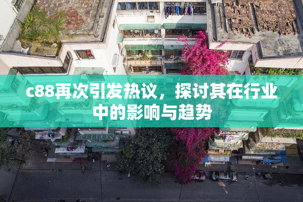 c88再次引发热议，探讨其在行业中的影响与趋势