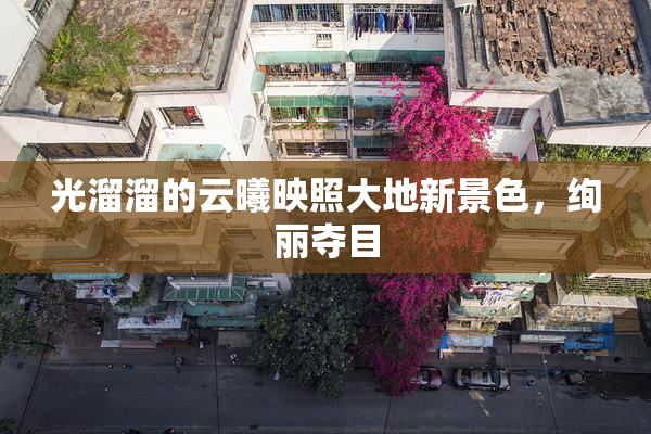 光溜溜的云曦映照大地新景色，绚丽夺目