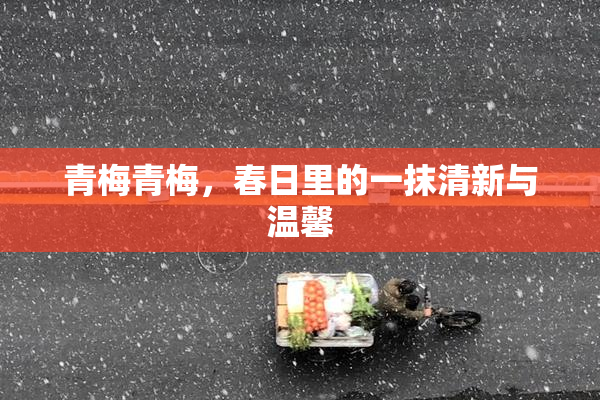 青梅青梅，春日里的一抹清新与温馨