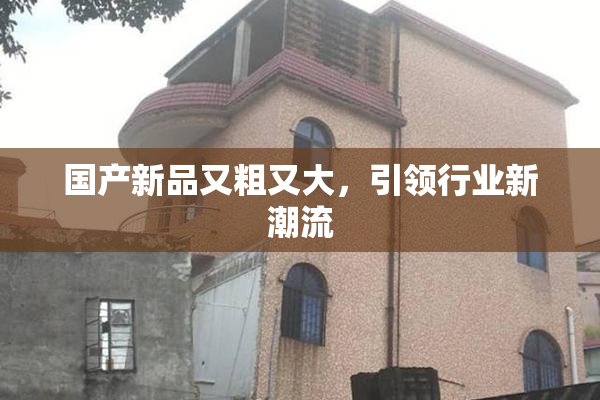 国产新品又粗又大，引领行业新潮流