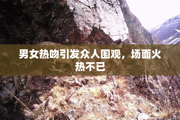 男女热吻引发众人围观，场面火热不已