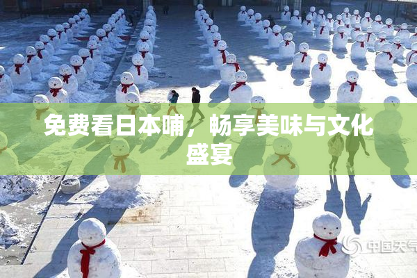 免费看日本哺，畅享美味与文化盛宴