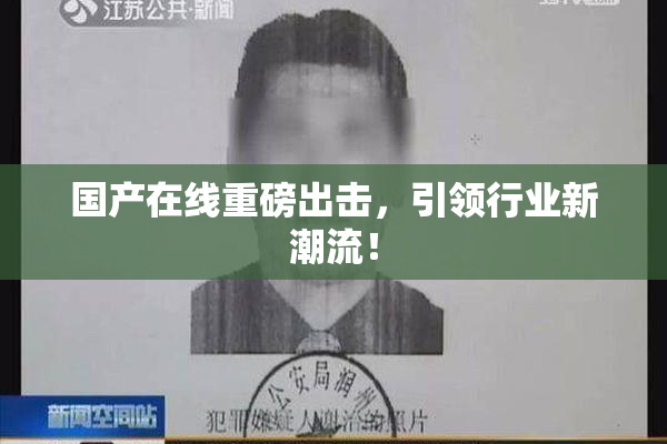 国产在线重磅出击，引领行业新潮流！