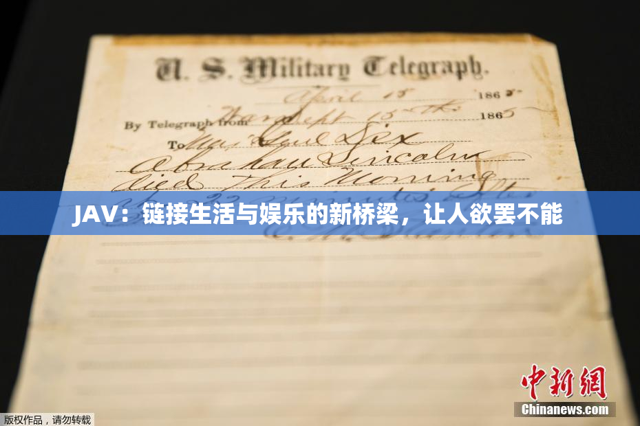 JAV：链接生活与娱乐的新桥梁，让人欲罢不能