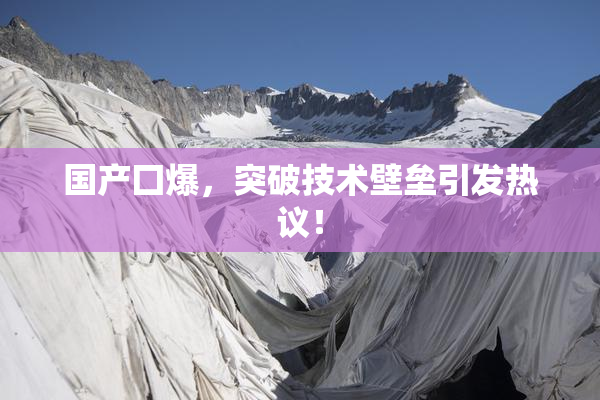 国产囗爆，突破技术壁垒引发热议！
