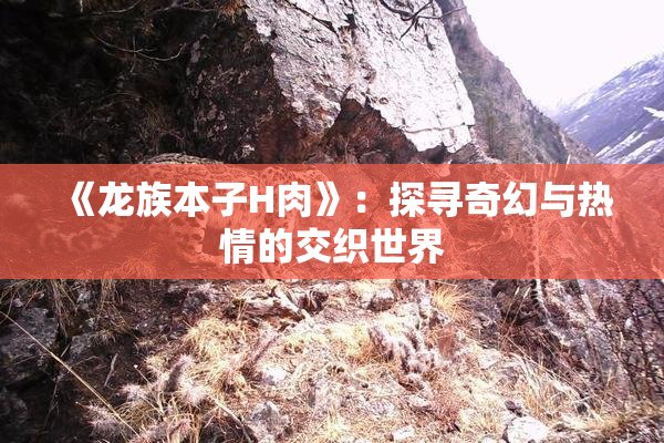 《龙族本子H肉》：探寻奇幻与热情的交织世界